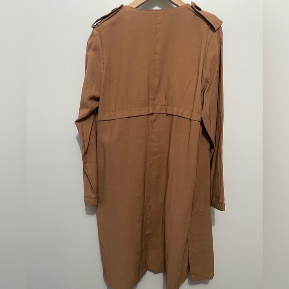 Elodie open front drape coat - Picture 4 of 5